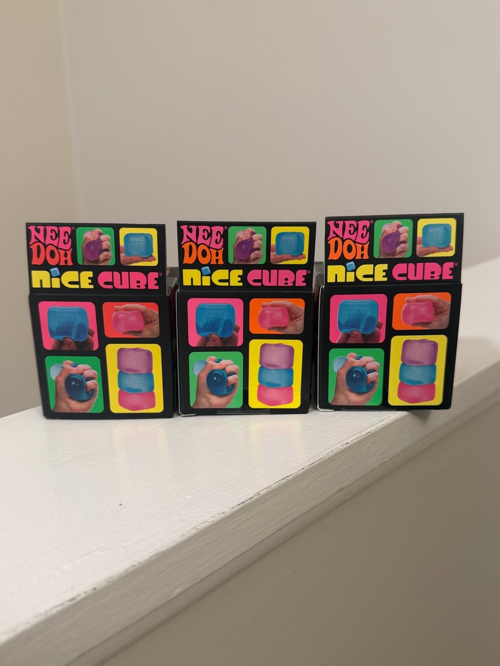 Needoh Nice Cube (1 PC) โ Pink - Picture 7 of 8
